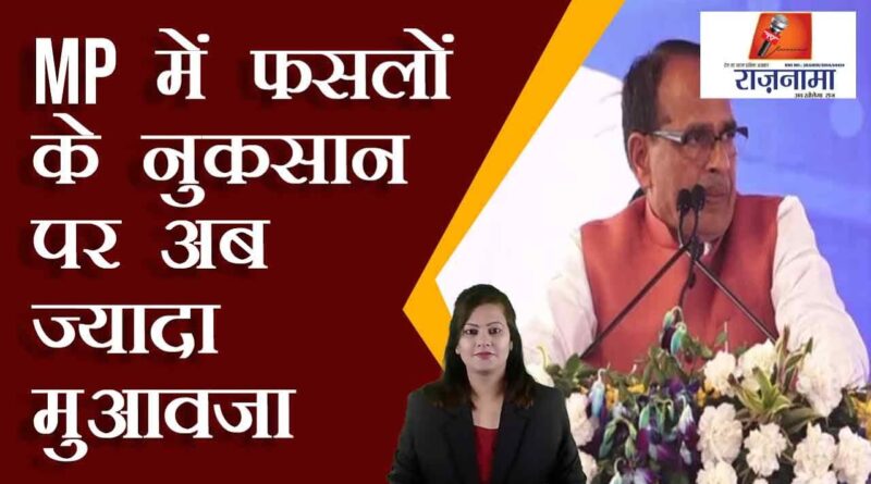 Now more compensation on loss of crops in MP