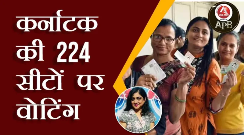 Voting on 224 seats in Karnataka