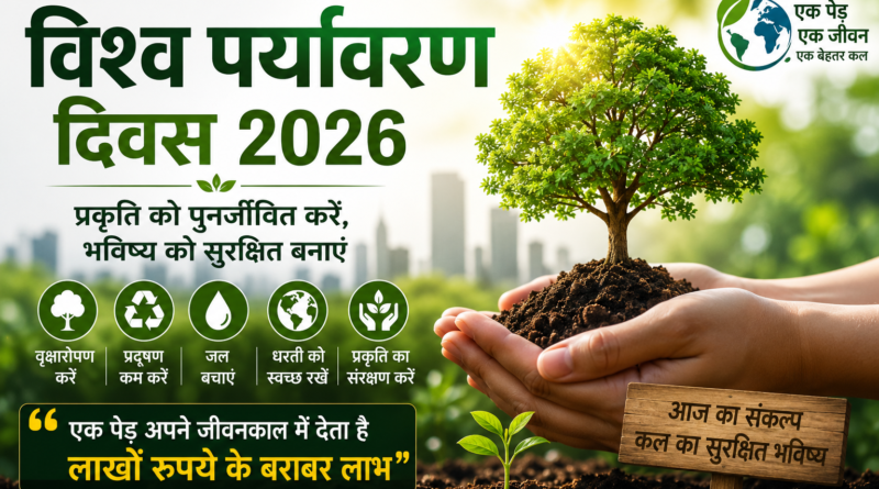 विश्व पर्यावरण दिवस 2026: डोंबिवली में भाजपा नेताओं ने किया पौधारोपण, लिया हरित विकास का संकल्प
