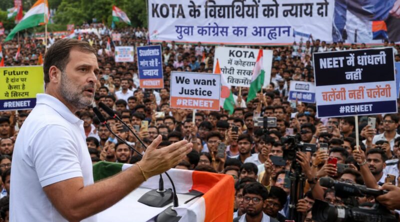 राहुल गांधी का मोदी सरकार पर हमला, बोले- युवाओं के सपने रोज़ टूट रहे हैं