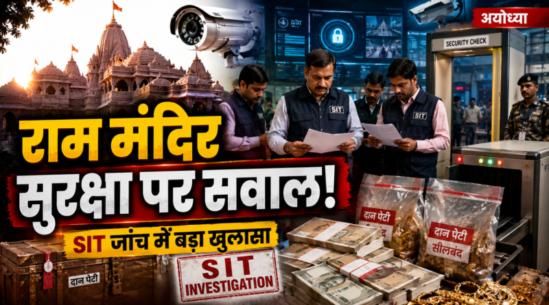 Ayodhya Ram Mandir दान विवाद के बाद सुरक्षा व्यवस्था पर सवाल, SIT जांच में कई बड़ी खामियां उजागर