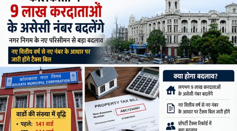 Kolkata Municipal Assessee Number Change: संपत्ति कर रिकॉर्ड में होगा बड़ा बदलाव